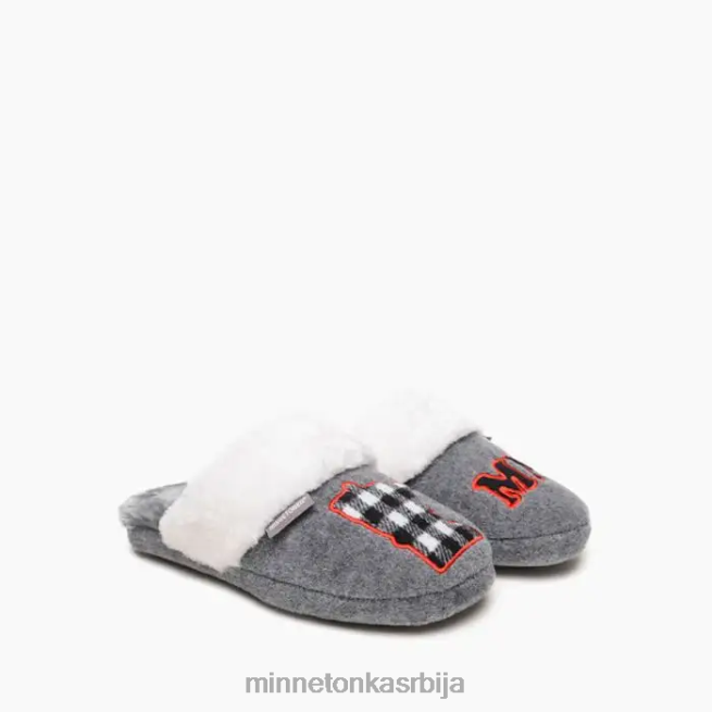 Minnetonka Жене сива минни обућа T0JBP253